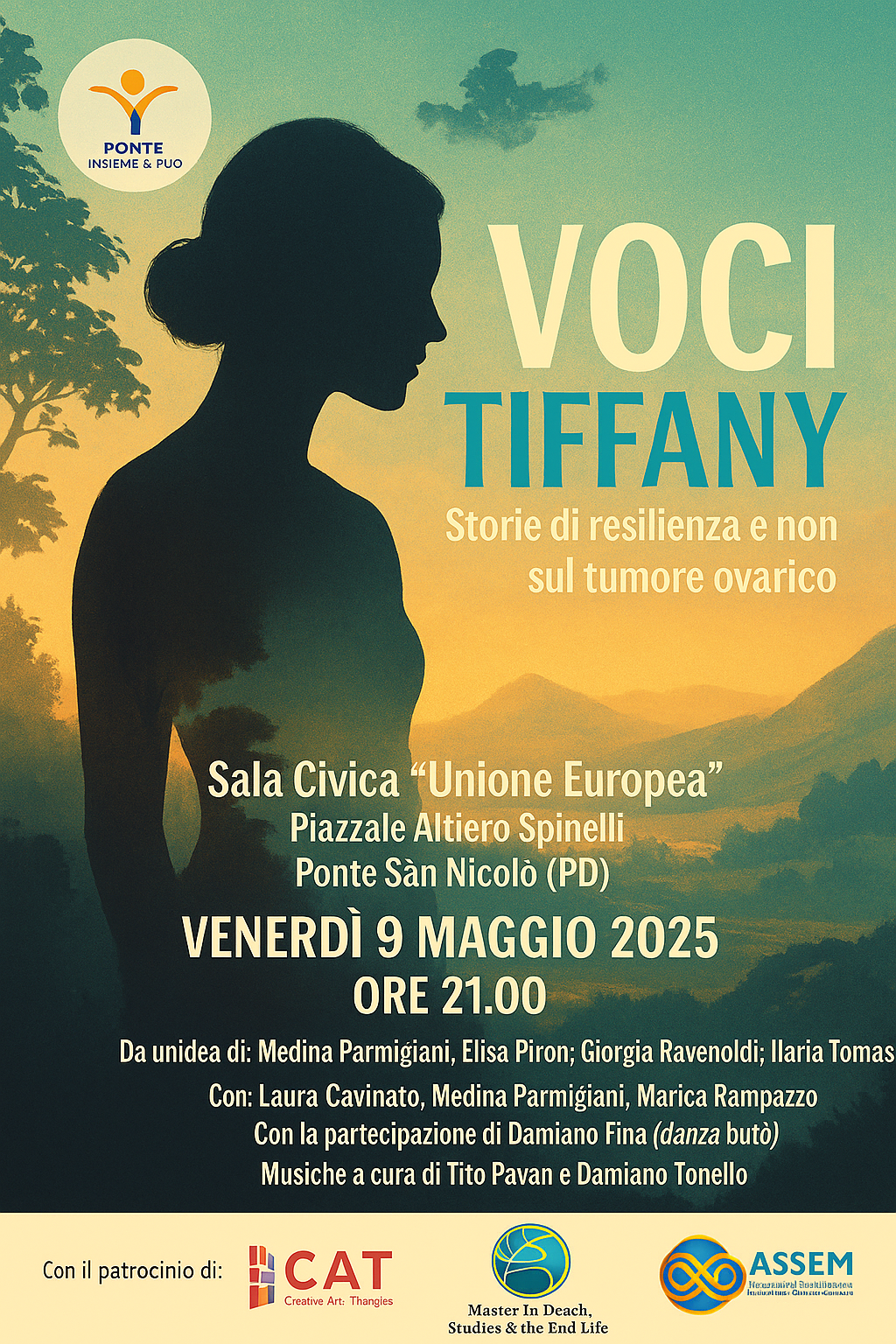 Evento Patrocinato. 9 Maggio 2025. Voci Tiffany